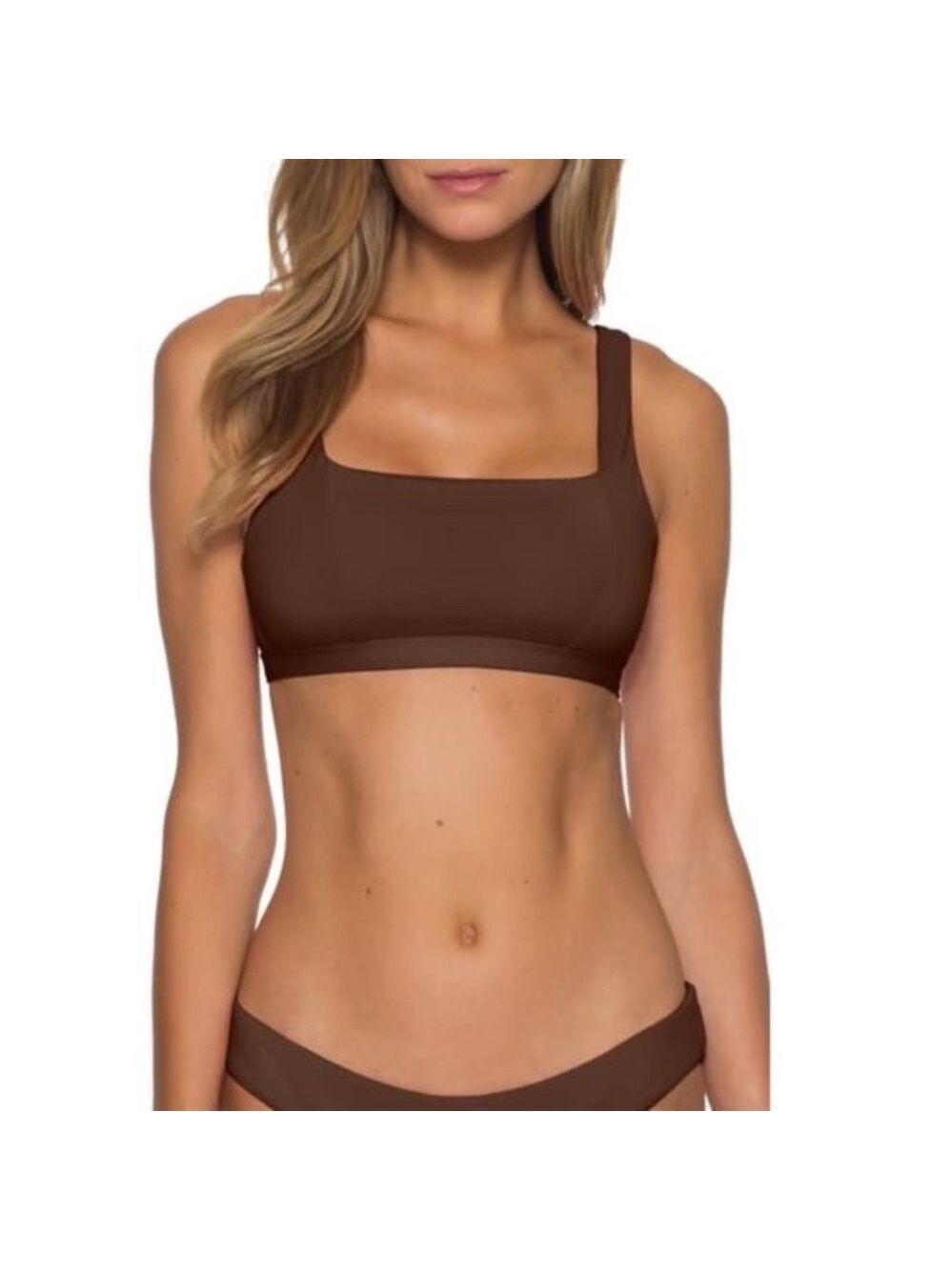 NWOT BECCA Color Code Bikini Top